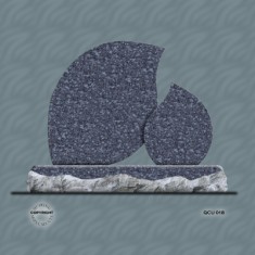 Single Grave Custom Upright - QCU 018 Single Grave Custom Upright - QCU 018