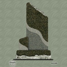 Single Grave Custom Upright - QCU 008 Single Grave Custom Upright - QCU 008